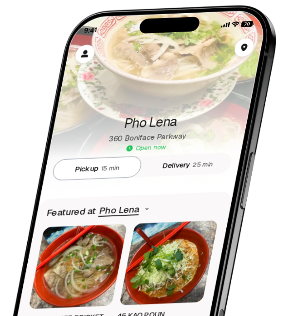 Pho Lena app preview